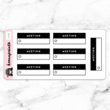 MEETING LABELS STICKERS - L421