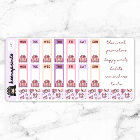 CANDY LOLITA CUSTOMIZABLE LAMINATED DIVIDERS