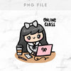 ONLINE CLASS STICKERS & CLIP ART | KEENA GIRLS