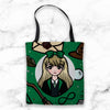 GREEN WIZARD WONDERLAND TOTE BAG - MR041 [DISCONTINUED]