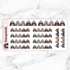 RABBIT HOLE SQUAD STICKERS LOLA - L102 PREMIUM - KeenaPrints planner stickers bullet journal diary sticker emoji stationery kawaii cute creative planner