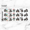 LOLA SAMPLER 5 CLEAR STICKERS - T021
