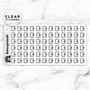 PLANNER CLEAR STICKERS - T027