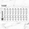 WEATHER CLEAR STICKERS - T076