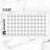 ESSENTIAL OIL DIFFUSER CLEAR STICKERS - T106